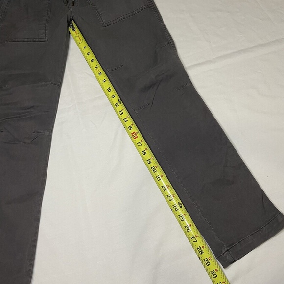 FAHERTY Brand Men's Traveler Pants Rugged Grey Size Small Drawstring Chino - Picture 3 of 9